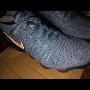 Crimson Blue Nike VaporMax FlyKnit 2 Sneakers